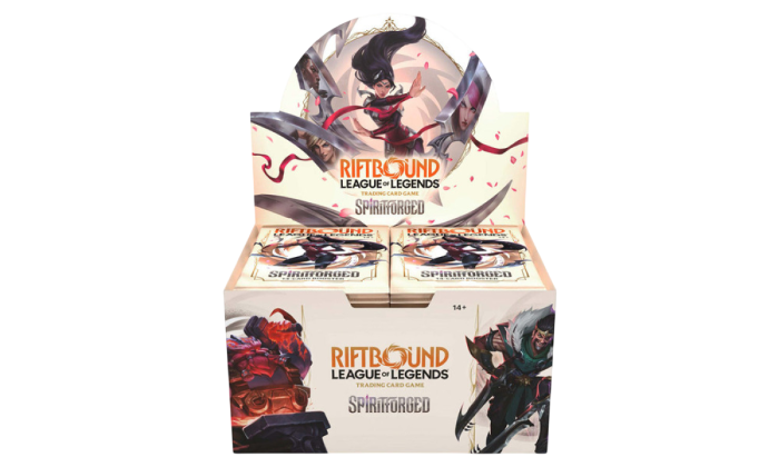RIFTBOUND LEAGUE OF LEGENDS TCG: SPIRITFORGED BOOSTER DISPLAY