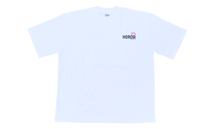 SMILE TEE WHITE/PINK- Horda Brand
