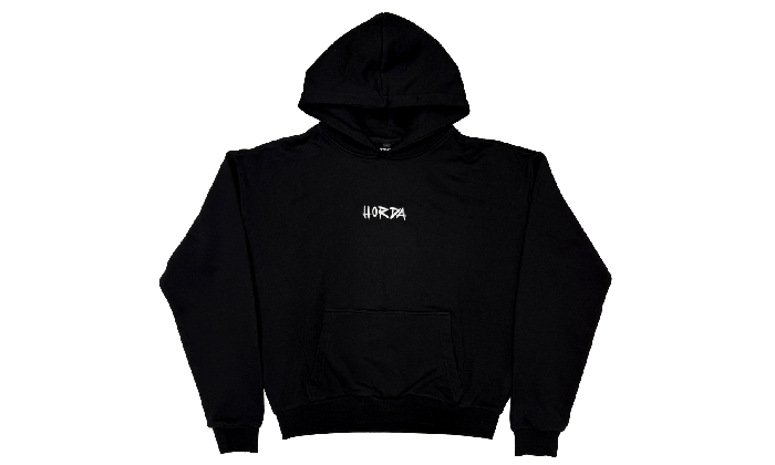 EARTH HOODIE BLACK/YELLOW - Horda Brand