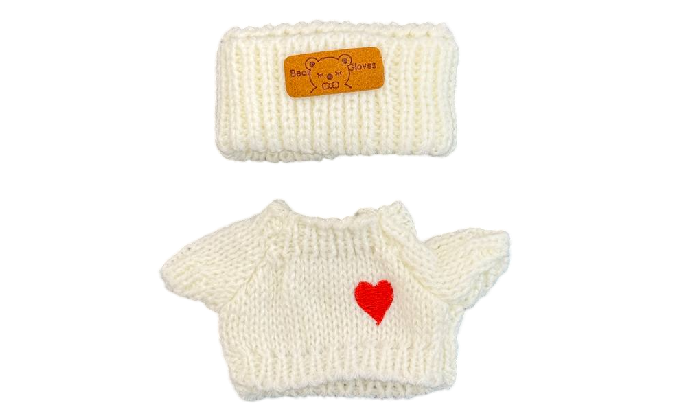 LABUBU SWEATER DRESS