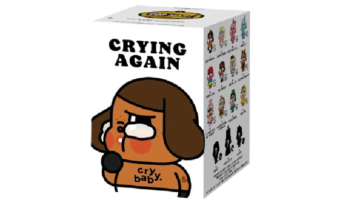 POPMART CRYBABY CRYING AGAIN FIGURE SET