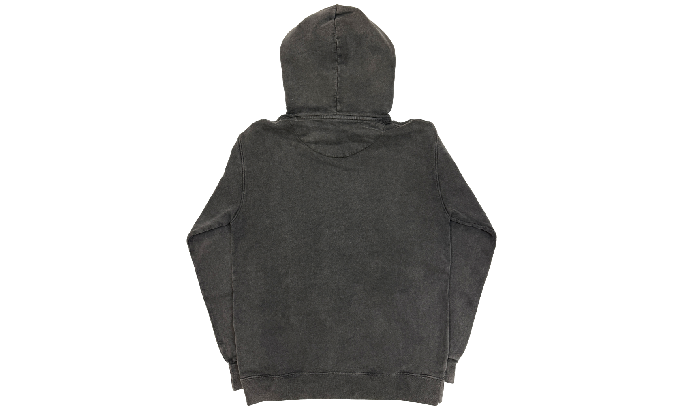 BOX LOGO HOODIE WASHED GREY - Horda Brand
