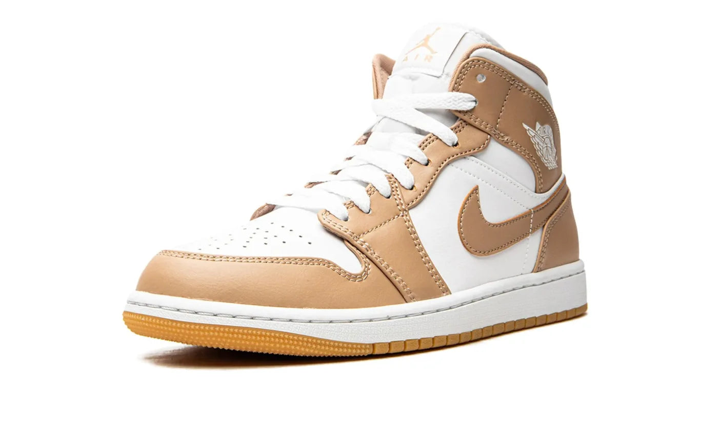 AIR JORDAN 1 MID TAN GUM