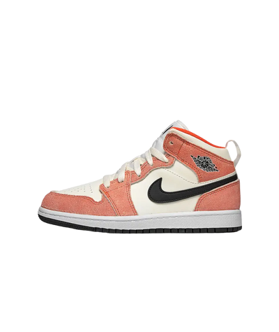 AIR JORDAN 1 MID TEAM ORANGE (BÉBÉ/BÉBÉ)