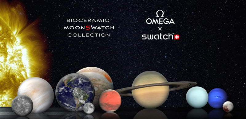 Swatch x Omega Bioceramic Moonswatch Mission to Mars