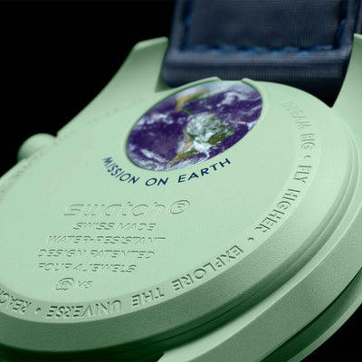 Swatch x Omega Bioceramic Moonswatch Mission On Earth