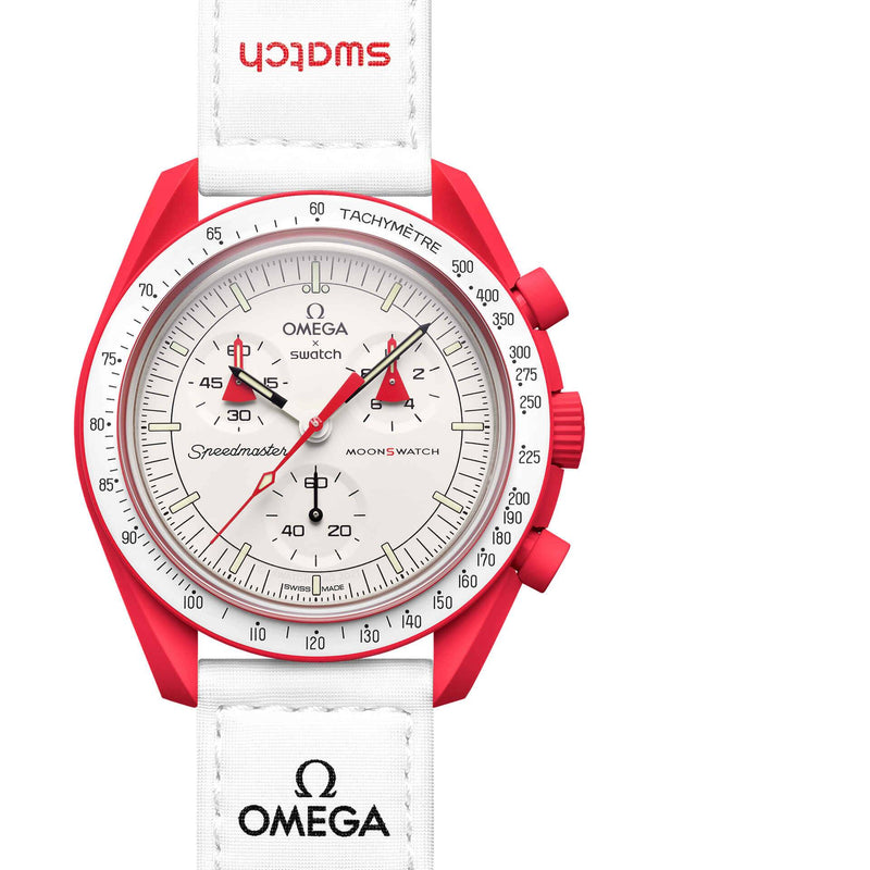 Swatch x Omega Bioceramic Moonswatch Mission to Mars