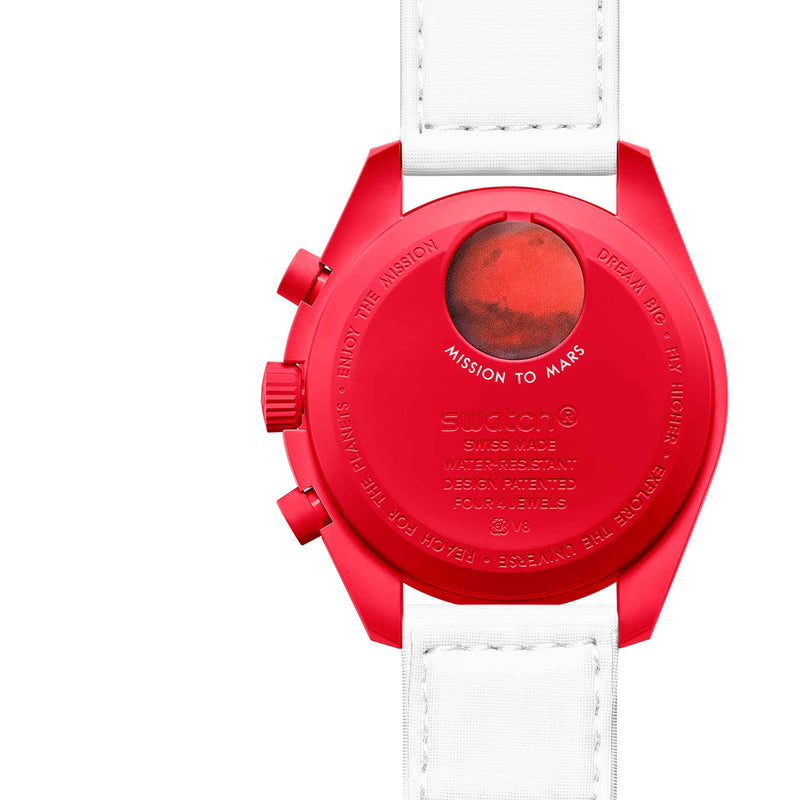 Swatch x Omega Bioceramic Moonswatch Mission to Mars