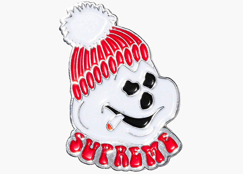 SUPREME SNOWMAN PIN