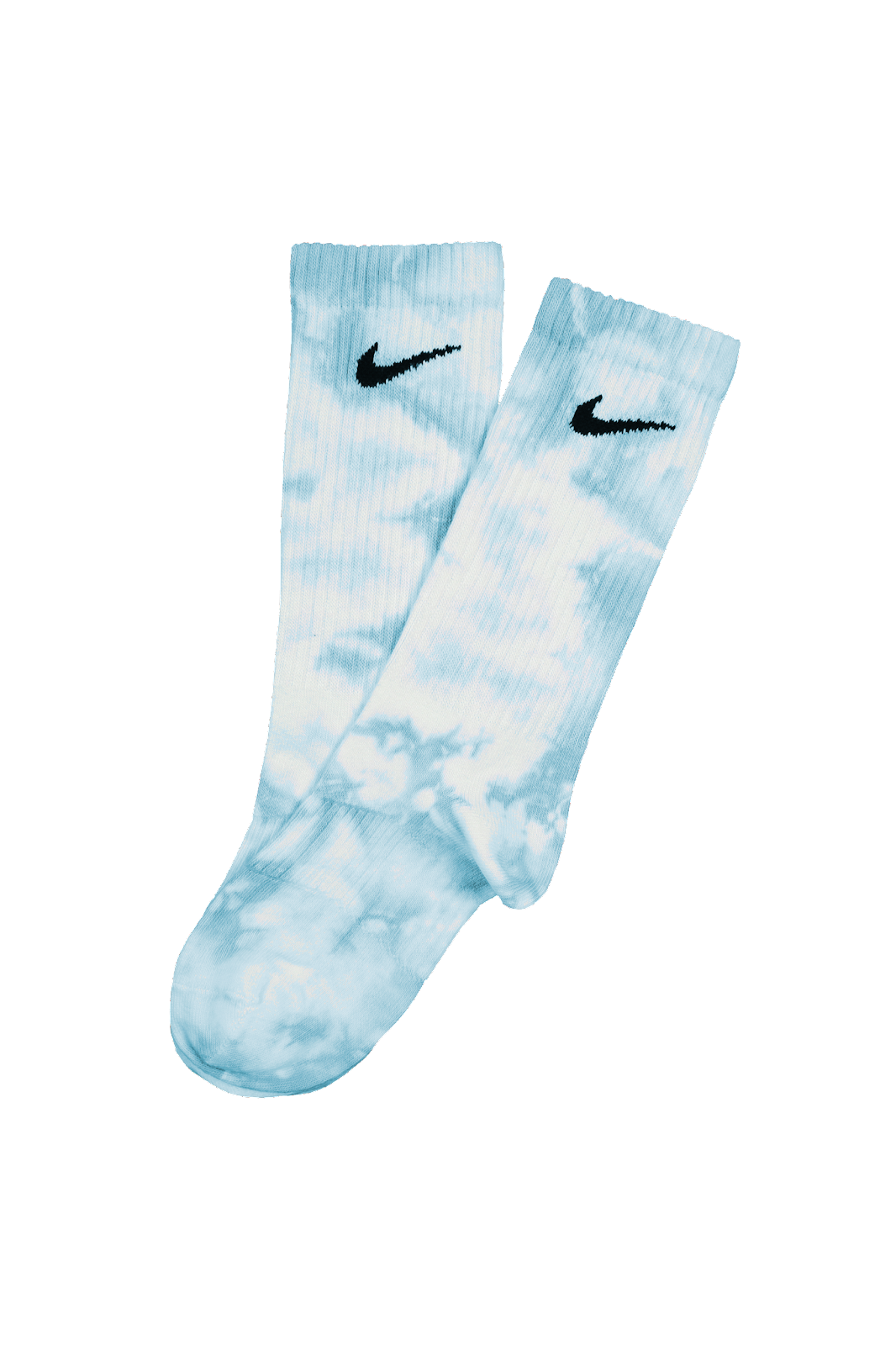 CHAUSSETTES NIKE TIE DYE TIE DYE BLEU CLAIR LONG