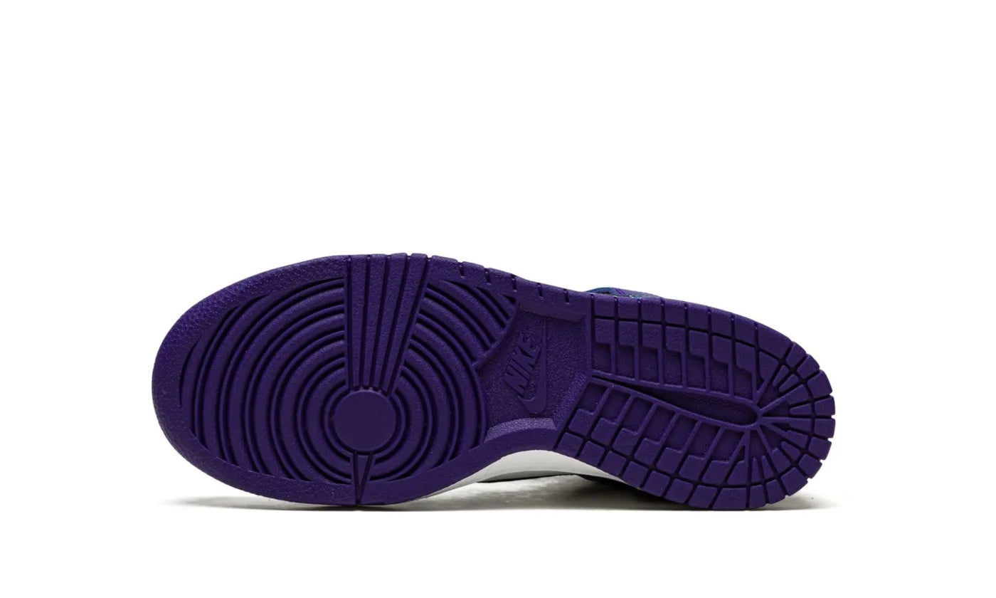NIKE DUNK HIGH ELECTRO PURPLE MIDNIGHT NAVY (GS)