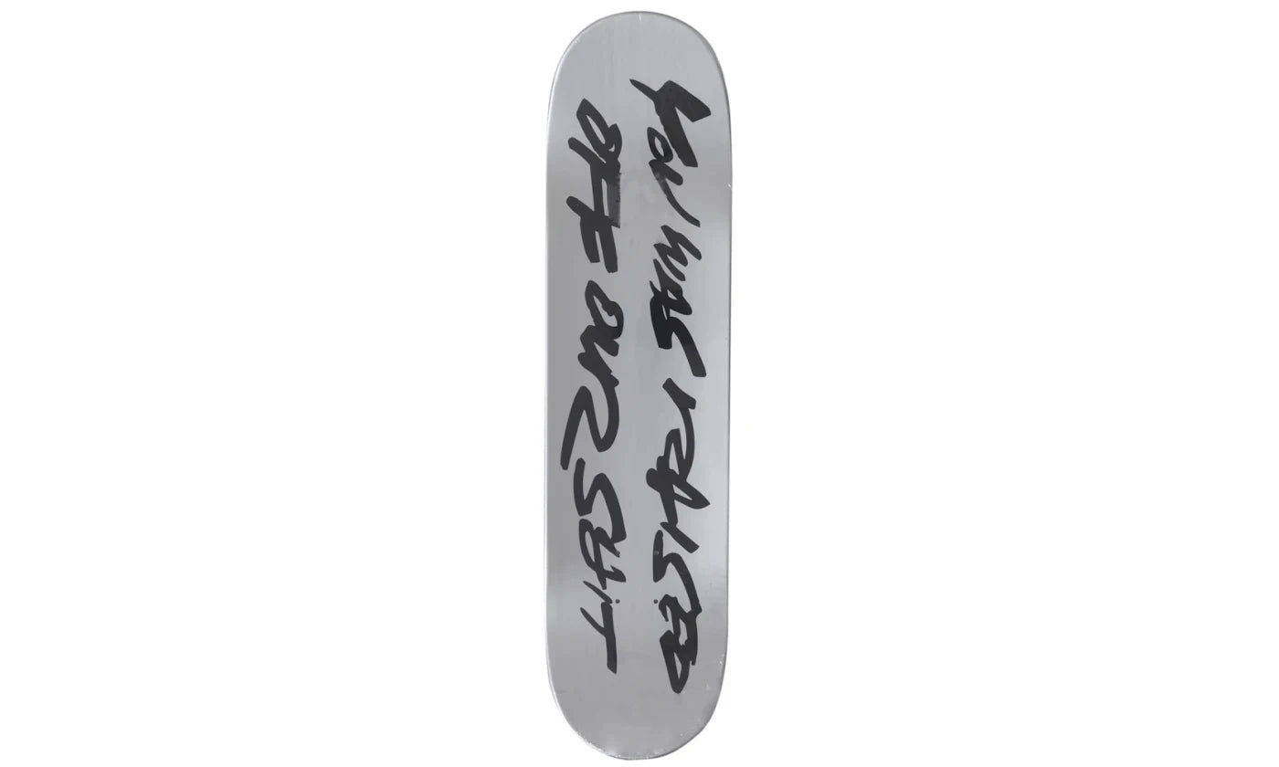 Supreme Futura Skateboard Silver デッキ Supreme x Futura - Silver Logo Skateboard Deck – eluXive