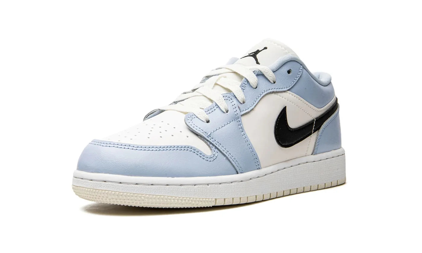 AIR JORDAN 1 LOW ICE BLUE BLACK (GS)