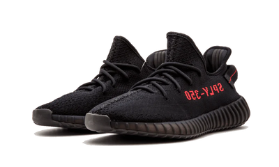 ADIDAS YEEZY BOOST 350 BRED NOIR ROUGE