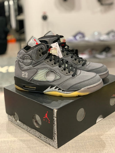 AIR JORDAN 5 x OFF BLANC NOIR 