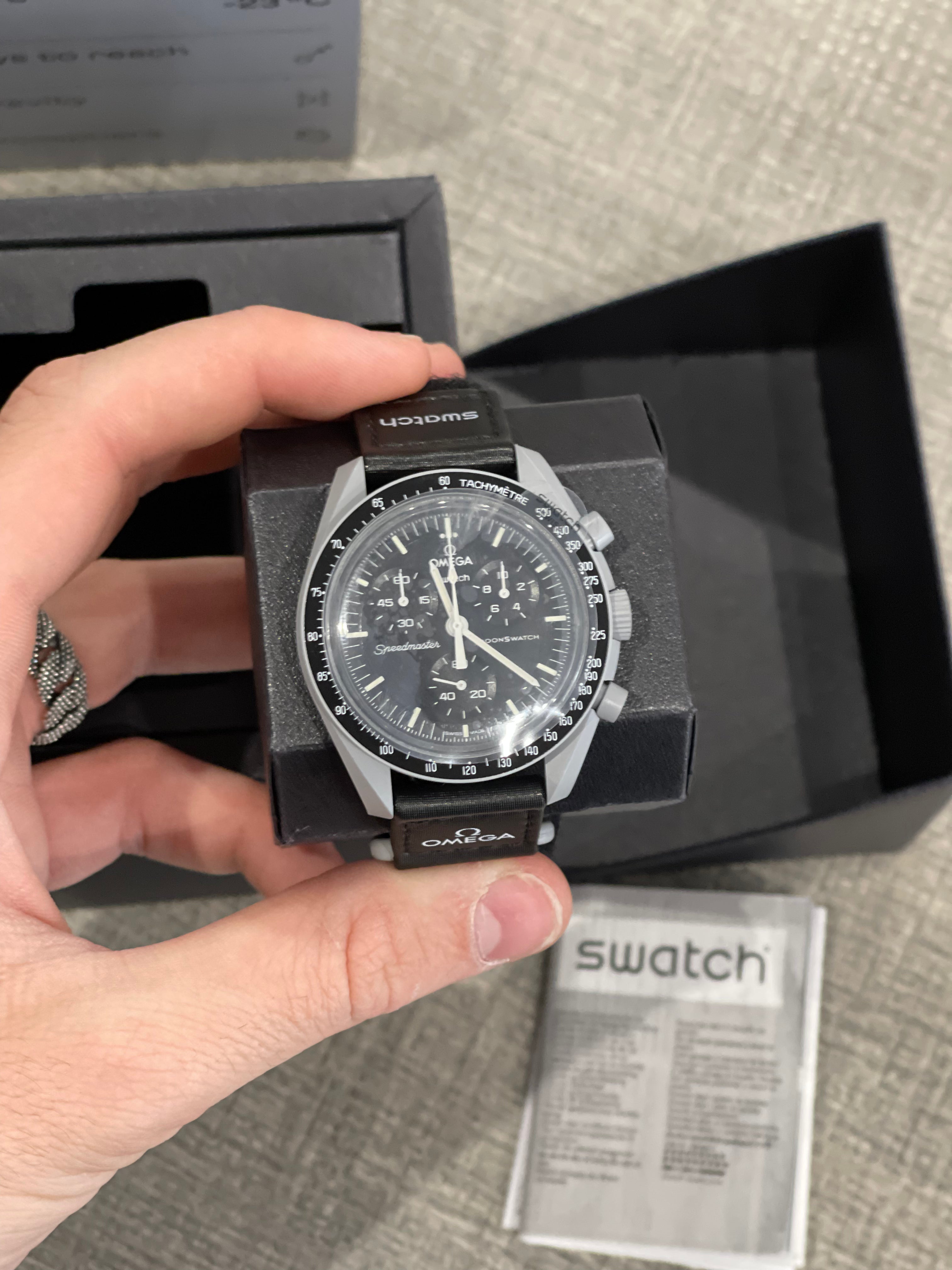 Swatch x Omega Bioceramic Moonswatch Mission To Moon