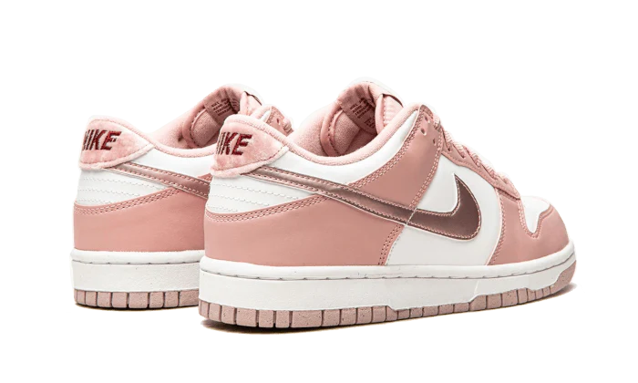 NIKE DUNK LOW VELOURS ROSE