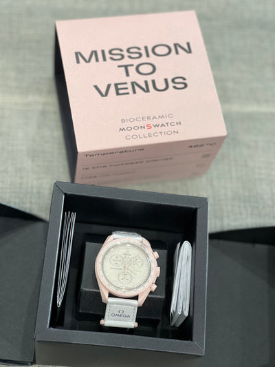 Swatch x Omega Bioceramic Moonswatch Mission to Venus