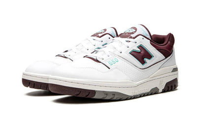 NEW BALANCE 550 BURGUNDY CYAN