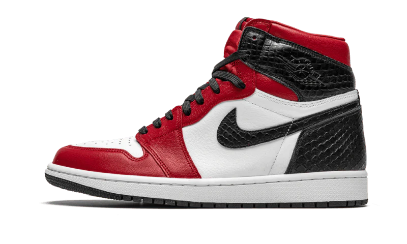 AIR JORDAN 1 HAUT SATIN SERPENT