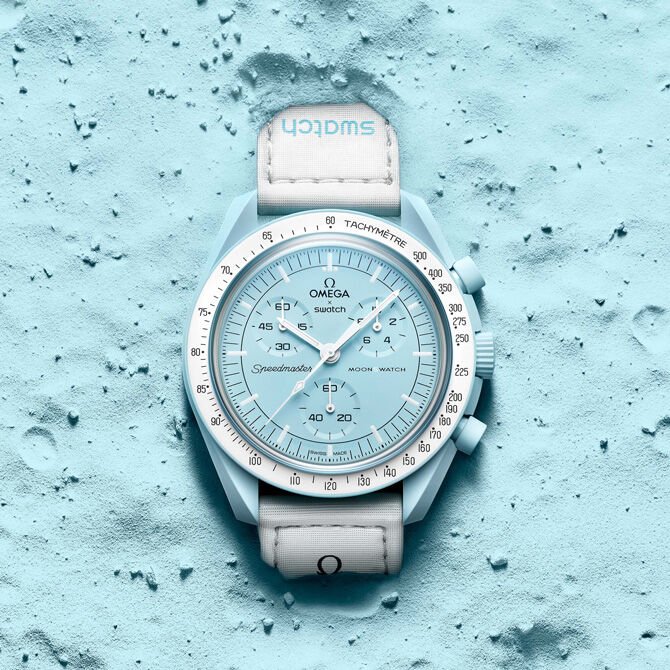 Swatch x Omega Bioceramic Moonswatch Mission to Uranus